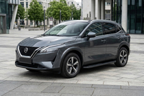 Nissan Qashqai 2021– Bočne stopnice Bosphorus Black (2 kos, aluminij) fotografija 1