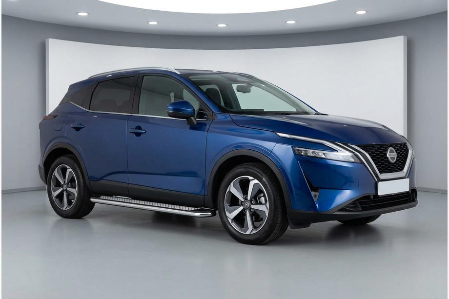 Nissan Qashqai 2021– Stranske stopnice Maydos V2 (2 kosa, aluminij) Image