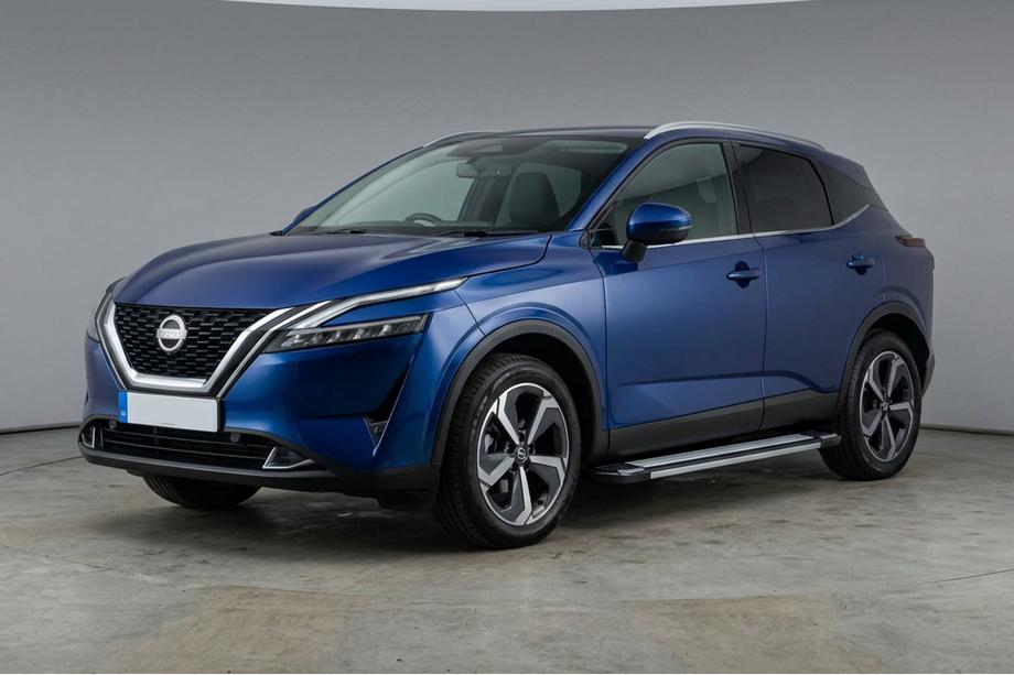 Nissan Qashqai 2021– Stranske stopnice Rainbow (2 kos, aluminij) Image