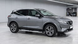 Nissan Qashqai 2021– Mevsim Grey bočne stopnice (2 kos, aluminij) fotografija 1