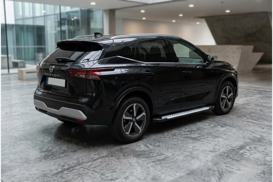 Nissan Qashqai 2021– Stranske stopnice Allmond Grey (2 kosa, aluminij) Image