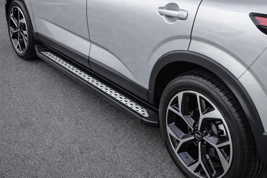 Nissan Qashqai 2021– Stranske stopnice Vision New Black (2 kos, aluminij) Image