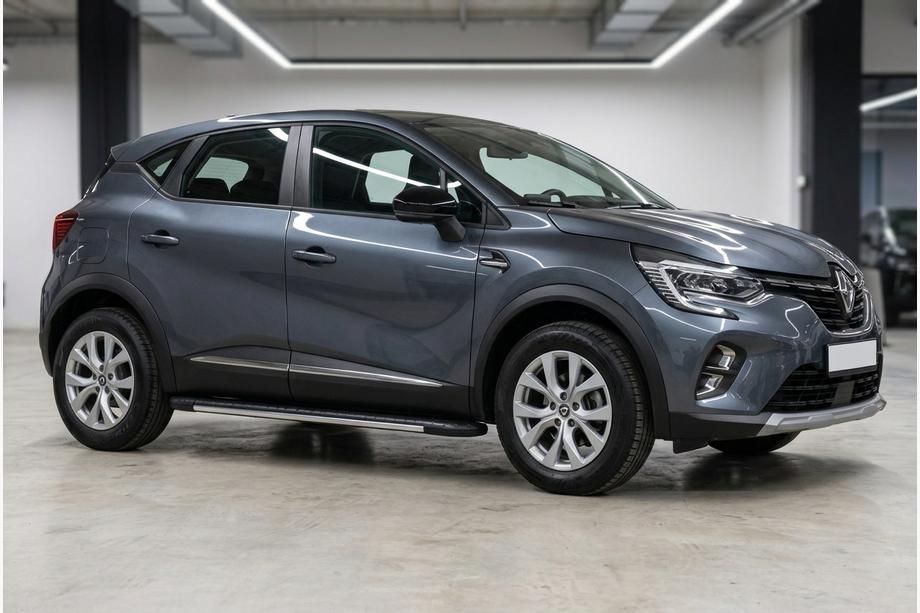 Renault Captur 2019– Bočne stopnice Bosphorus Grey (2 kos, aluminij) Image