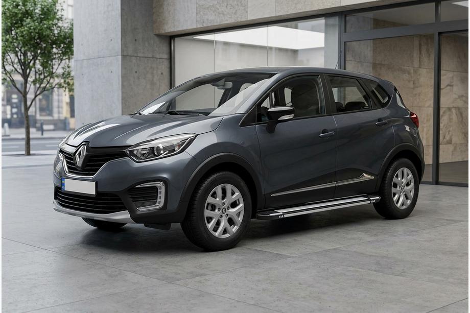 Renault Captur 2019– Stranske stopnice Rainbow (2 kos, aluminij) Image