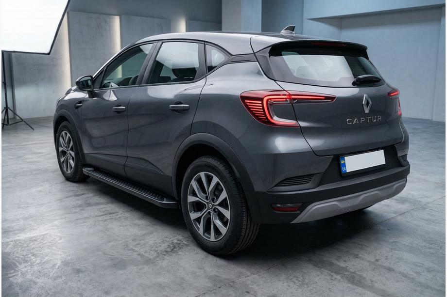 Renault Captur 2019– Bočne stopnice Allmond Black (2 kosa, aluminij) Image