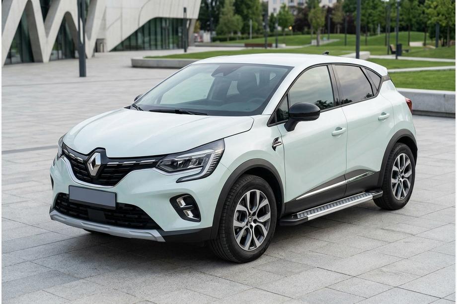 Renault Captur 2019– Stranske stopnice Vision New Grey (2 kos, aluminij) Image