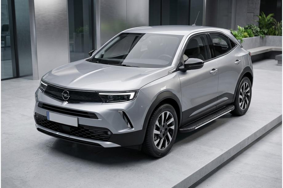 Opel Mokka 2021– Bočne stopnice Bosphorus Grey (2 kos, aluminij) Image
