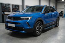 Opel Mokka 2021– Bočne stopnice Maya Blue (2 kos, aluminij) fotografija 1