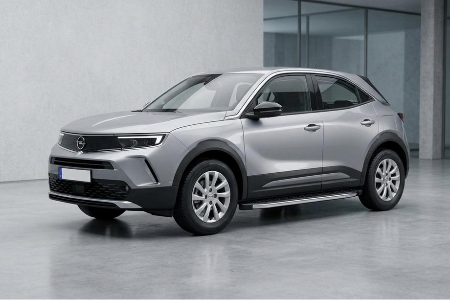 Opel Mokka 2021– Stranske stopnice BlackLine (2 kos, aluminij) Image