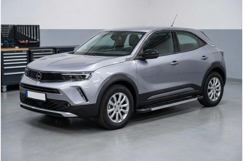 Opel Mokka 2021– Stranske stopnice RedLine (2 kos, aluminij) Image