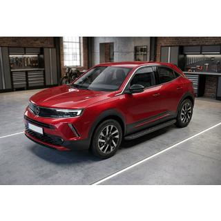 Stranski pragovi Tayga Black (2 kos, aluminij) Opel Mokka 2021– fotografija 1