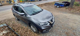 Nissan X-trail T32/Rogue 2014–2021 Strešne sani Skyport Grey fotografija 6