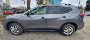 Nissan X-trail T32/Rogue 2014–2021 Strešne sani Skyport Grey fotografija 2