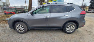 Nissan X-trail T32/Rogue 2014–2021 Strešne sani Skyport Grey fotografija 8