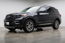 Ford Explorer 2019– Bočne stopnice Bosphorus Grey (2 kos, aluminij) fotografija 1