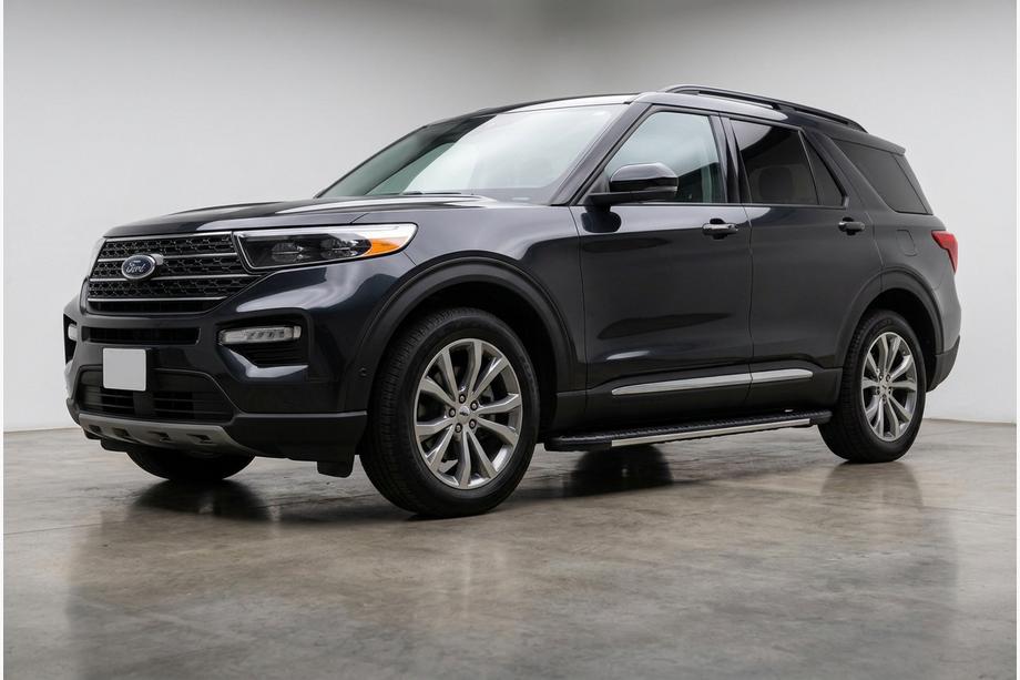 Ford Explorer 2019– Bočne stopnice Bosphorus Grey (2 kos, aluminij) Image
