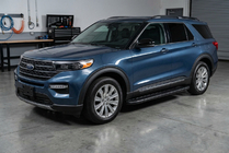 Ford Explorer 2019– Bočne stopnice Bosphorus Black (2 kos, aluminij) fotografija 1