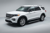 Ford Explorer 2019– Stranske stopnice Maya V1 (2 kosa, aluminij) fotografija 1