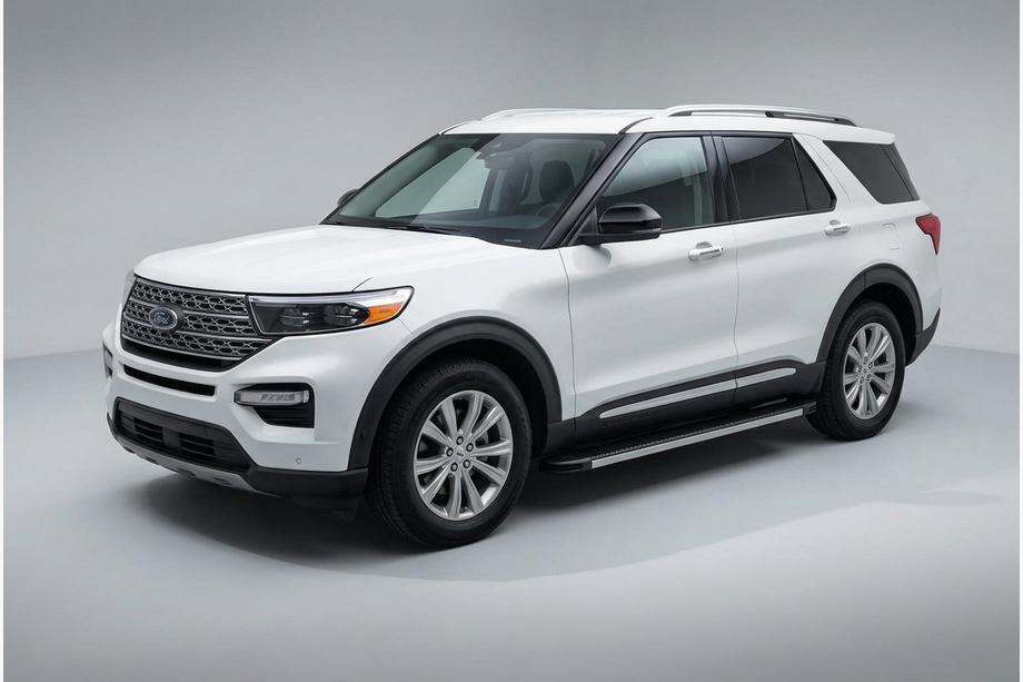 Ford Explorer 2019– Stranske stopnice Maya V1 (2 kosa, aluminij) Image