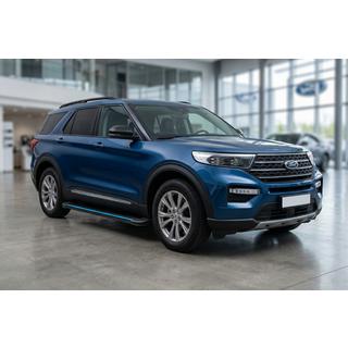 Bočne stopnice Maya Blue (2 kos, aluminij) fotografija 1