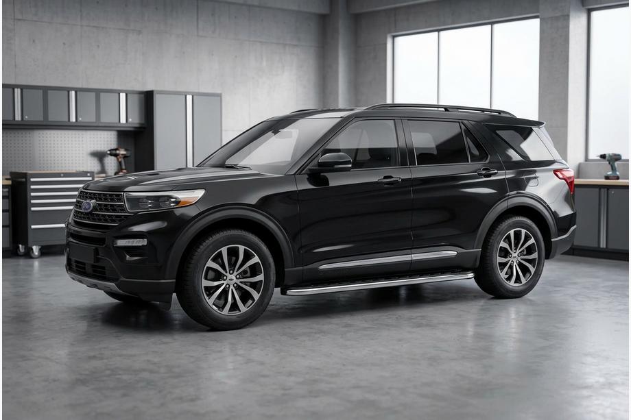 Ford Explorer 2019– Stranske stopnice Maydos V1 (2 kosa, aluminij) Image
