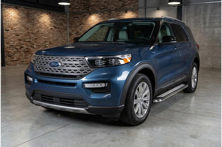 Ford Explorer 2019– Stranske stopnice Maydos V2 (2 kosa, aluminij) Image