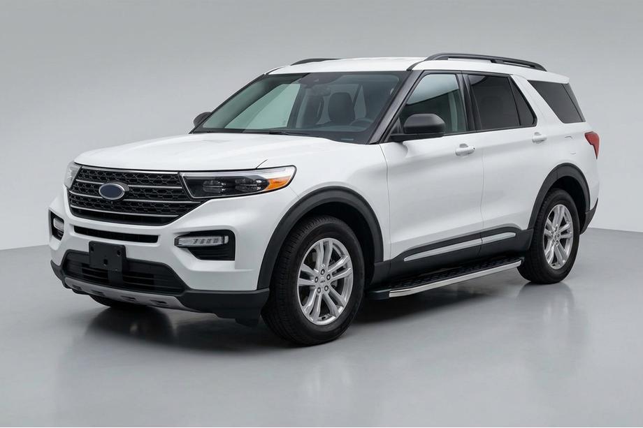 Ford Explorer 2019– Stranske stopnice BlackLine (2 kos, aluminij) Image