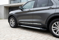 Ford Explorer 2019– Stranski pragovi Line (2 kos, aluminij) fotografija 1