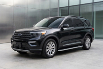 Ford Explorer 2019– Stranski pragovi Tayga Grey (2 kosa, aluminij) fotografija 1