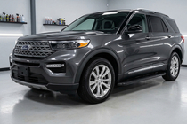 Ford Explorer 2019– Stranski pragovi Tayga Black (2 kos, aluminij) fotografija 1
