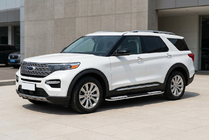 Ford Explorer 2019– Stranske stopnice Tayga V2 (2 kos, aluminij) fotografija 1