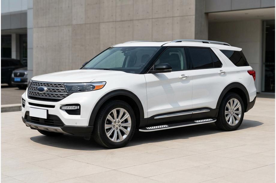 Ford Explorer 2019– Stranske stopnice Tayga V2 (2 kos, aluminij) Image