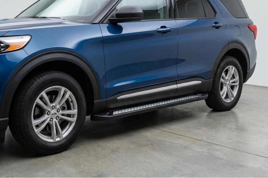 Ford Explorer 2019– Stranske stopnice Vision New Black (2 kos, aluminij) Image