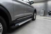 Ford Explorer 2019– Stranske stopnice Vision New Grey (2 kos, aluminij) fotografija 1