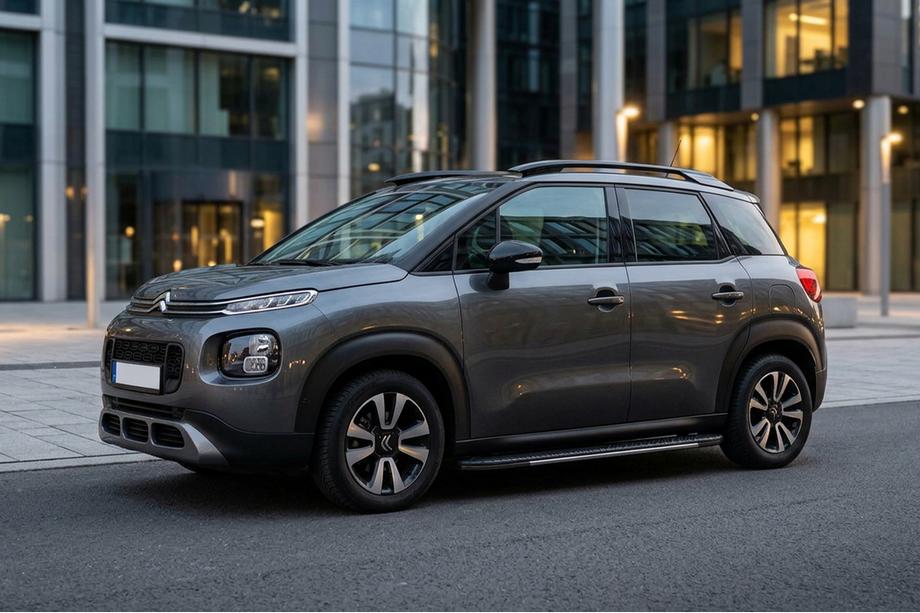 Citroen C-3 Aircross 2017–2024 Bočne stopnice Bosphorus Grey (2 kos, aluminij) Image