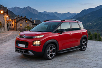 Citroen C-3 Aircross 2017–2024 Bočne stopnice Bosphorus Black (2 kos, aluminij) fotografija 1