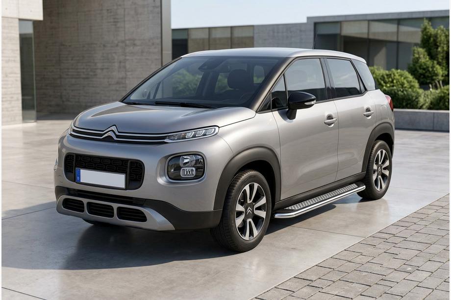 Citroen C-3 Aircross 2017–2024 Stranske stopnice Maydos V2 (2 kosa, aluminij) Image
