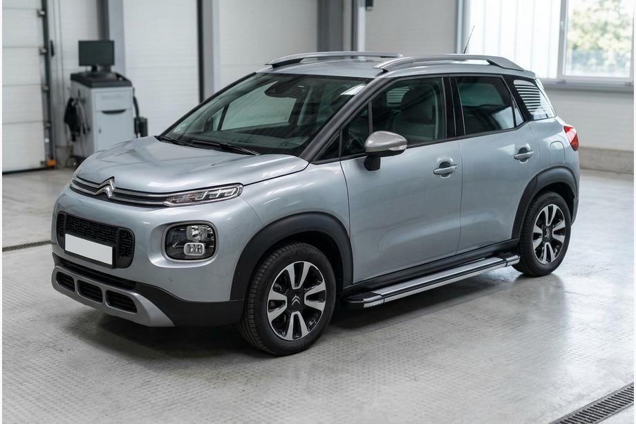 Citroen C-3 Aircross 2017–2024 Stranske stopnice Rainbow (2 kos, aluminij) Image