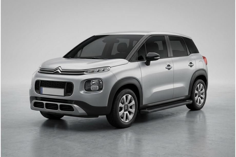 Citroen C-3 Aircross 2017–2024 Bočne stopnice Allmond Black (2 kosa, aluminij) Image