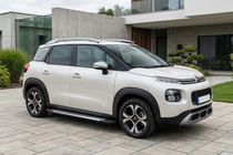 Citroen C-3 Aircross 2017–2024 Stranski pragovi Line (2 kos, aluminij) fotografija 1
