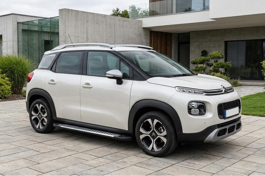 Citroen C-3 Aircross 2017–2024 Stranski pragovi Line (2 kos, aluminij) Image
