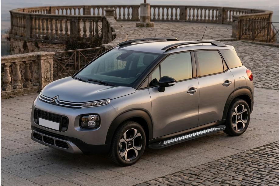 Citroen C-3 Aircross 2017–2024 Stranske stopnice Vision New Black (2 kos, aluminij) Image
