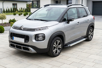 Citroen C-3 Aircross 2017–2024 Stranske stopnice Vision New Grey (2 kos, aluminij) fotografija 1