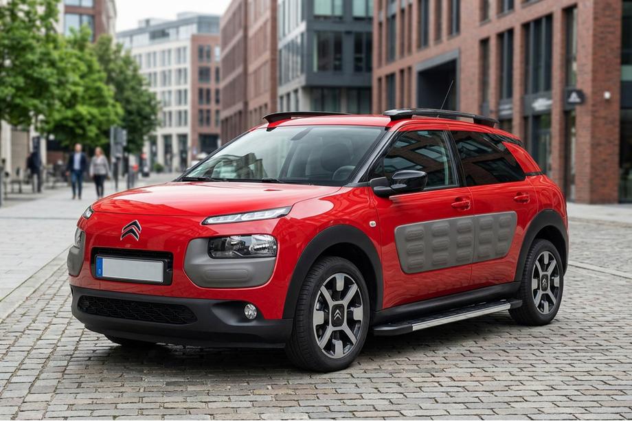 Citroen Cactus 2014–2020 Stranske stopnice RedLine (2 kos, aluminij) Image