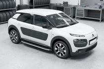 Citroen Cactus 2014–2020 Bočne stopnice Fullmond (2 kos, aluminij) fotografija 1