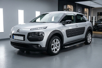 Citroen Cactus 2014–2020 Stranske stopnice BlackLine (2 kos, aluminij) fotografija 1