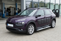 Citroen Cactus 2014–2020 Mevsim Grey bočne stopnice (2 kos, aluminij) fotografija 1