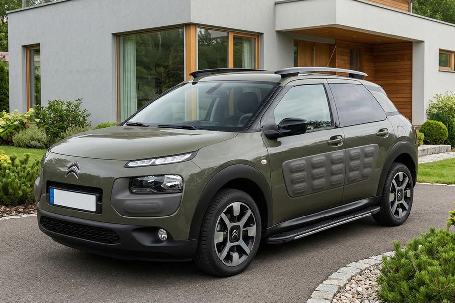 Citroen Cactus 2014–2020 Bočne stopnice Bosphorus Grey (2 kos, aluminij) Image