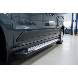 Stranske stopnice Allmond Grey (2 kosa, aluminij) fotografija 2