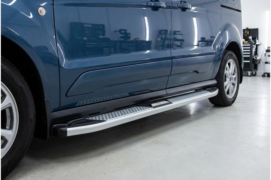 Volkswagen Caddy 2020– Mevsim Grey bočne stopnice (2 kos, aluminij) Maxi medosna razdalja Image